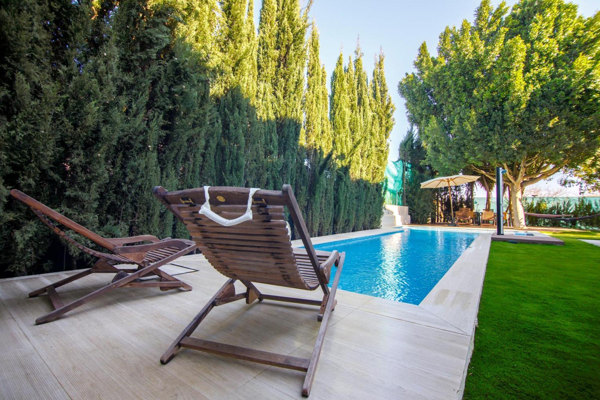 Rentalsevilla Brisa Del Aljarafe Con Piscina Climatizada A 15 Minutos De Sevilla Almensilla Eksteriør bilde